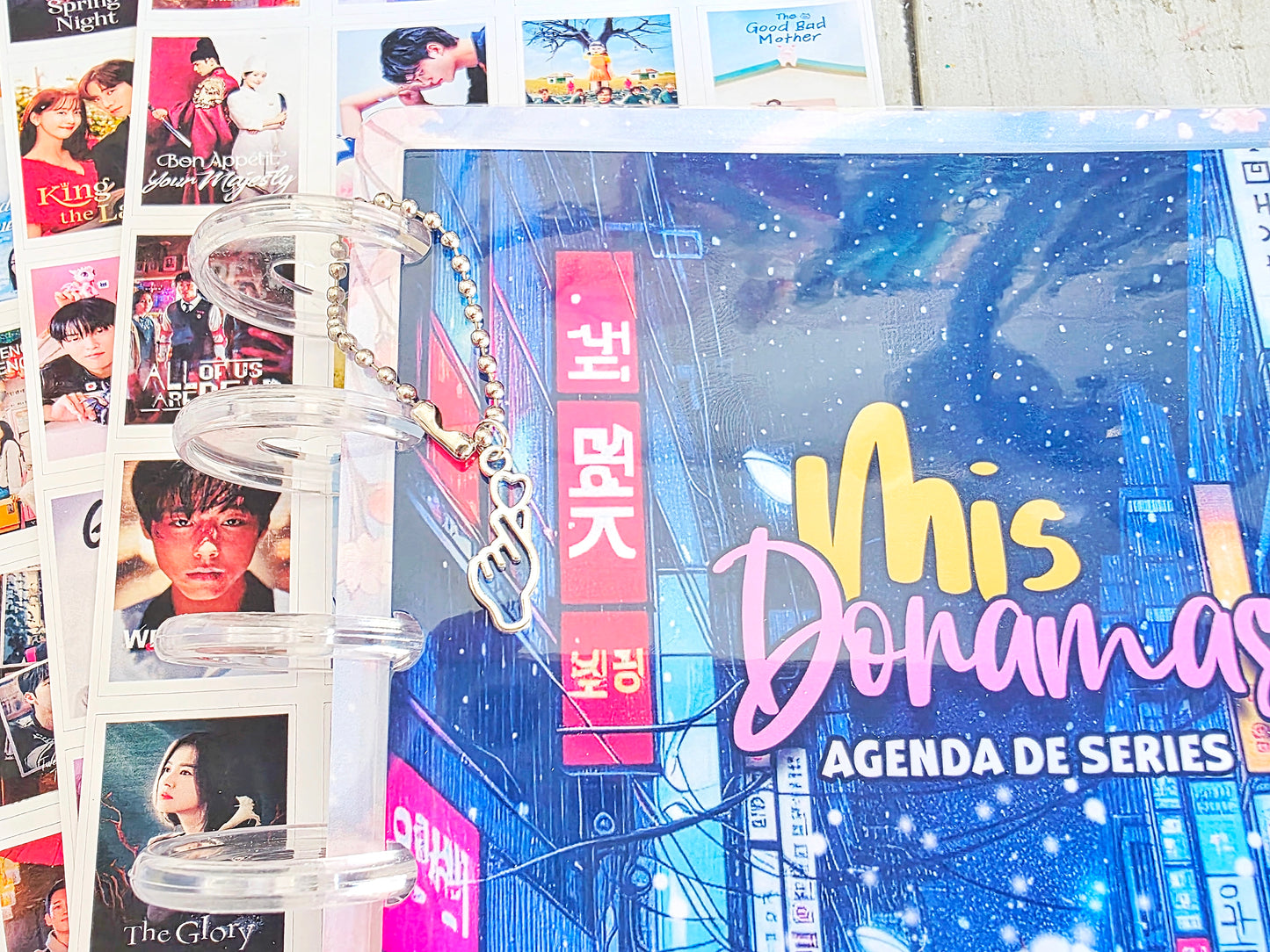 Modelo "Lluvia". Agenda para Doramas (By Dramalover._.)
