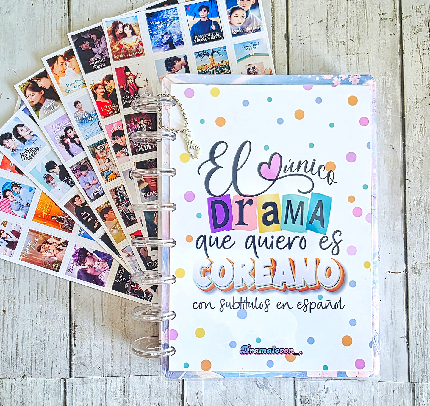 Modelo "Drama". Agenda para doramas (By Dramalover._.)