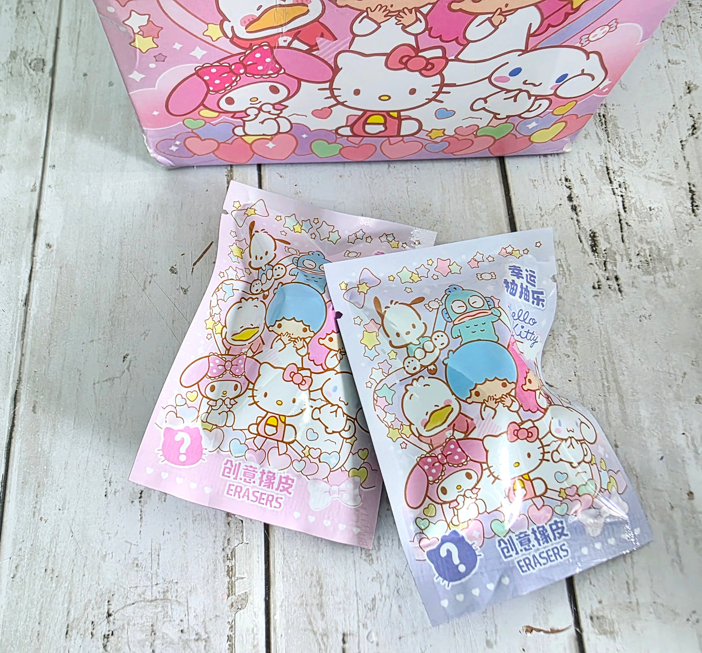 Goma sorpresa figura Sanrio