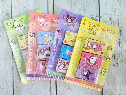 Marcapáginas Imán Sanrio (3Uds)