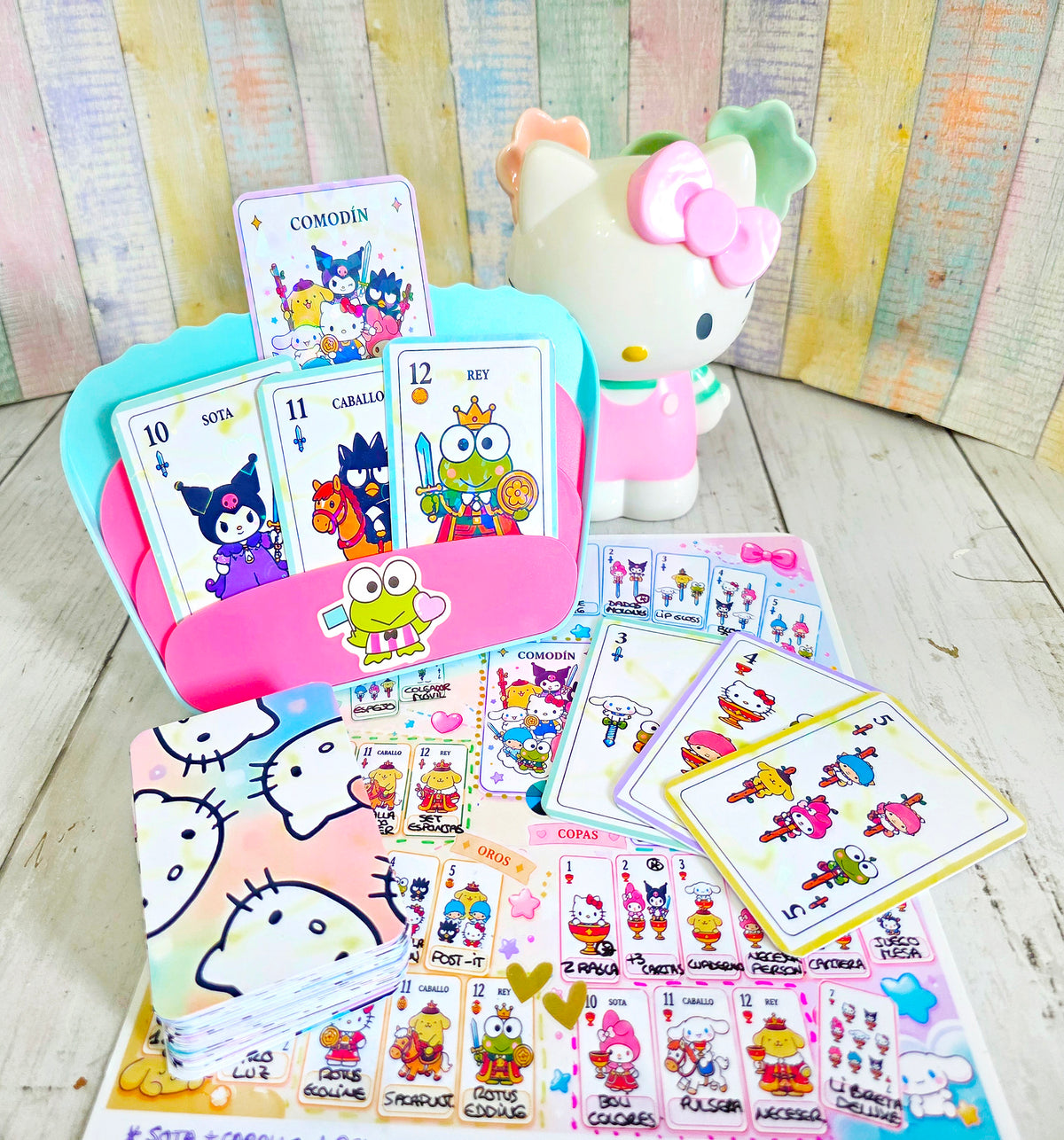 Juego 9. Las cartas Sorpresuki