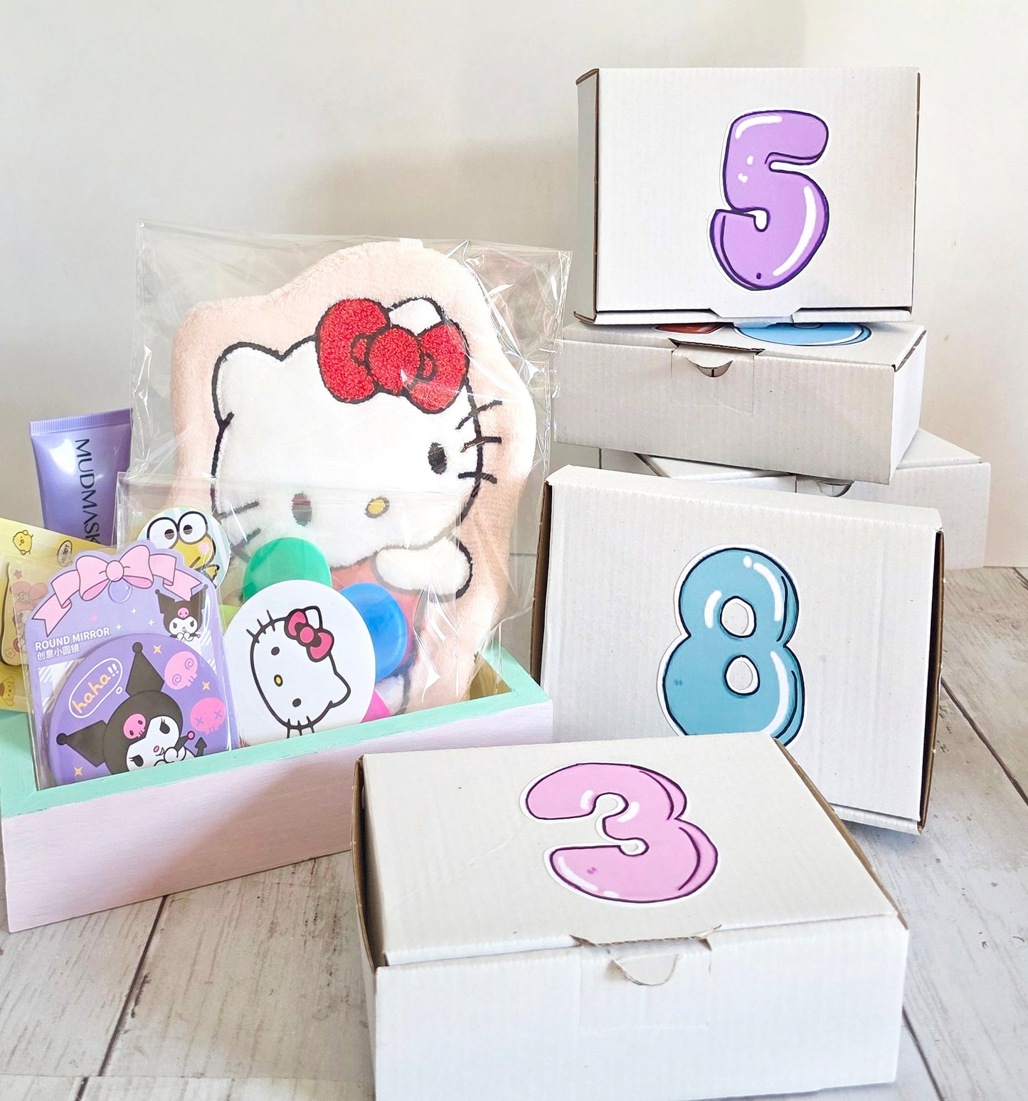 Juego 3. Cajas Cute